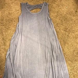 American Eagle light blue short sleeve dress